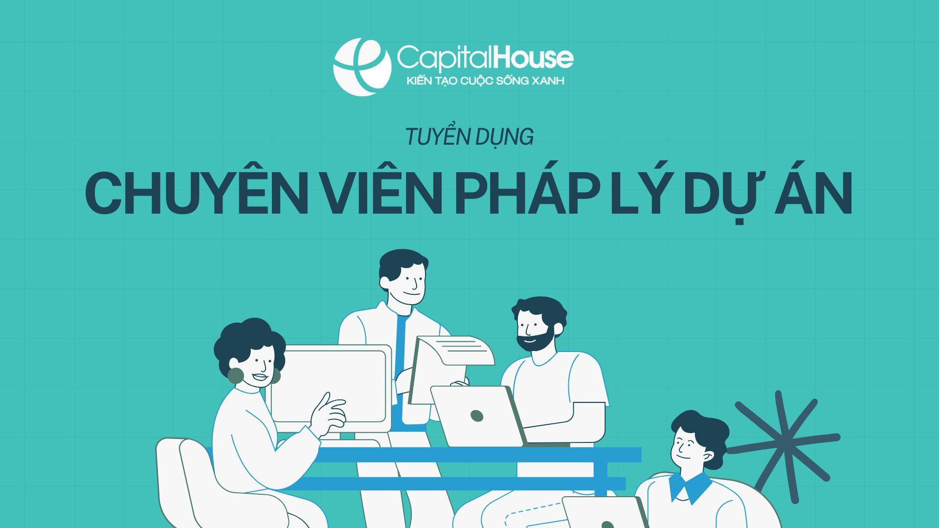 [2024] TUYỂN DỤNG CHUYÊN VIÊN PHÁP LÝ DỰ ÁN