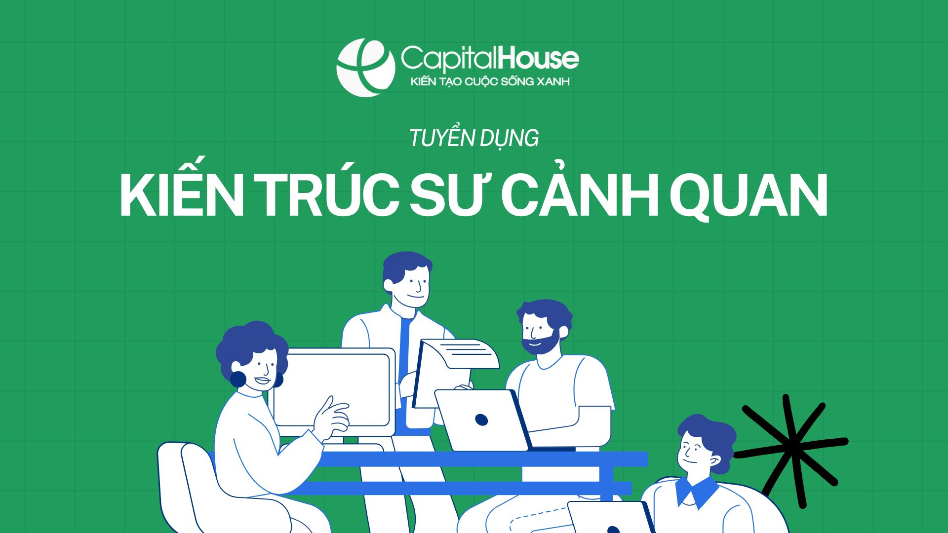 [2024] TUYỂN DỤNG KIẾN TRÚC SƯ CẢNH QUAN