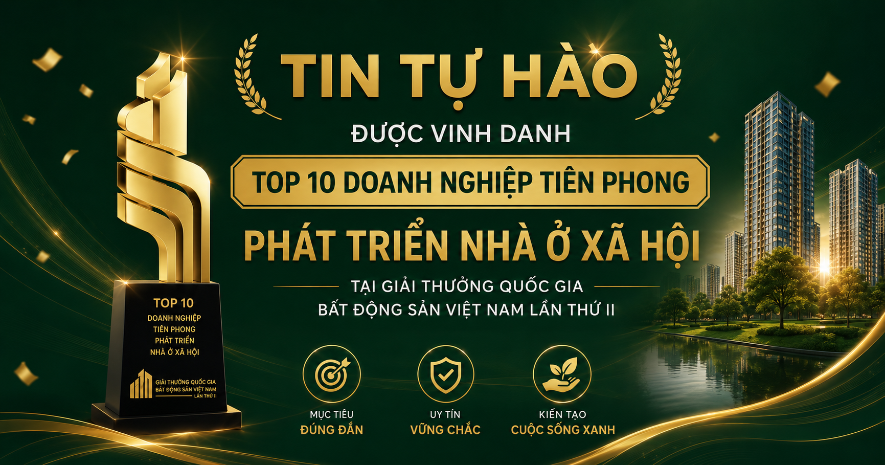 CAPITAL HOUSE ĐƯỢC VINH DANH TOP 10 DOANH NGHIỆP TIÊN PHONG PHÁT TRIỂN NHÀ Ở XÃ HỘI TẠI GIẢI THƯỞNG QUỐC GIA BẤT ĐỘNG SẢN VIỆT NAM 2026